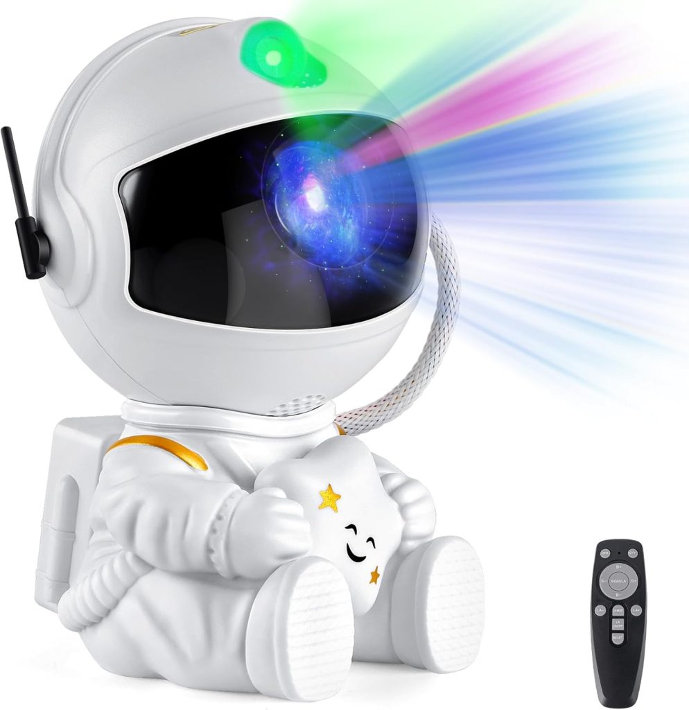 Astronaut Galaxy Light Aurora Projector with Remote for Bedroom Nebula Lamp