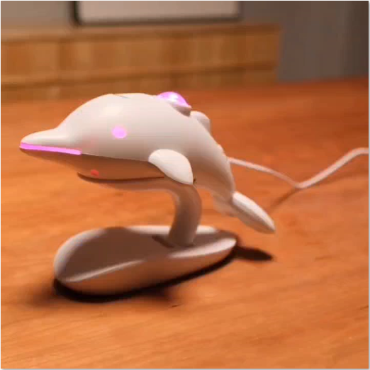 Dolphin LED Galaxy Star Projector, Night Light for Bedroom