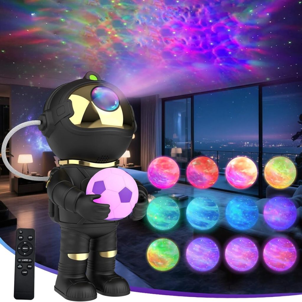 Star Projector Galaxy Night Light , Starry Nebula Ceiling LED Lamp