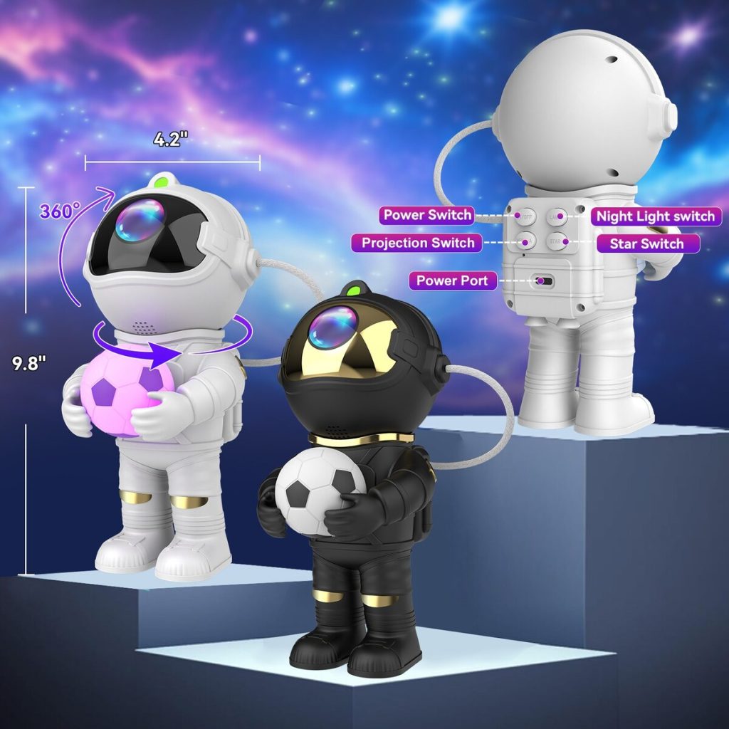 Star Projector Galaxy Night Light , Starry Nebula Ceiling LED Lamp