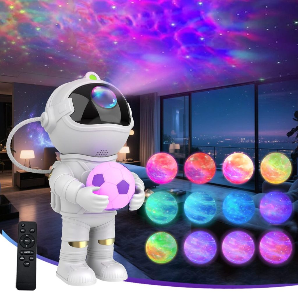 Star Projector Galaxy Night Light , Starry Nebula Ceiling LED Lamp