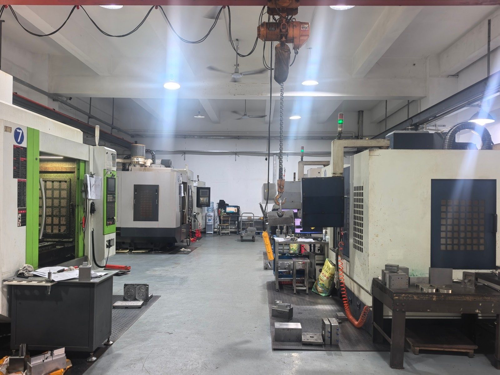 Precision mold CNC workshop