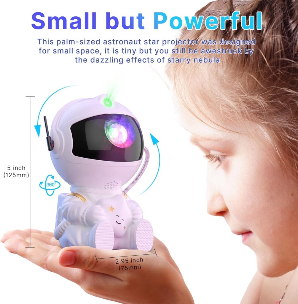 Astronaut Galaxy Light Aurora Projector with Remote for Bedroom Nebula Lamp