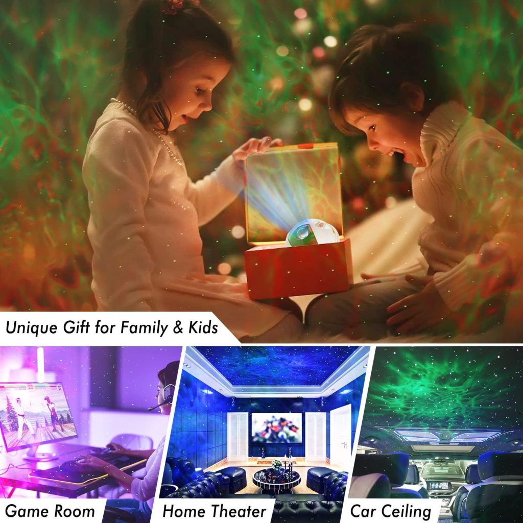 Astronaut Galaxy Light Aurora Projector with Remote for Bedroom Nebula Lamp