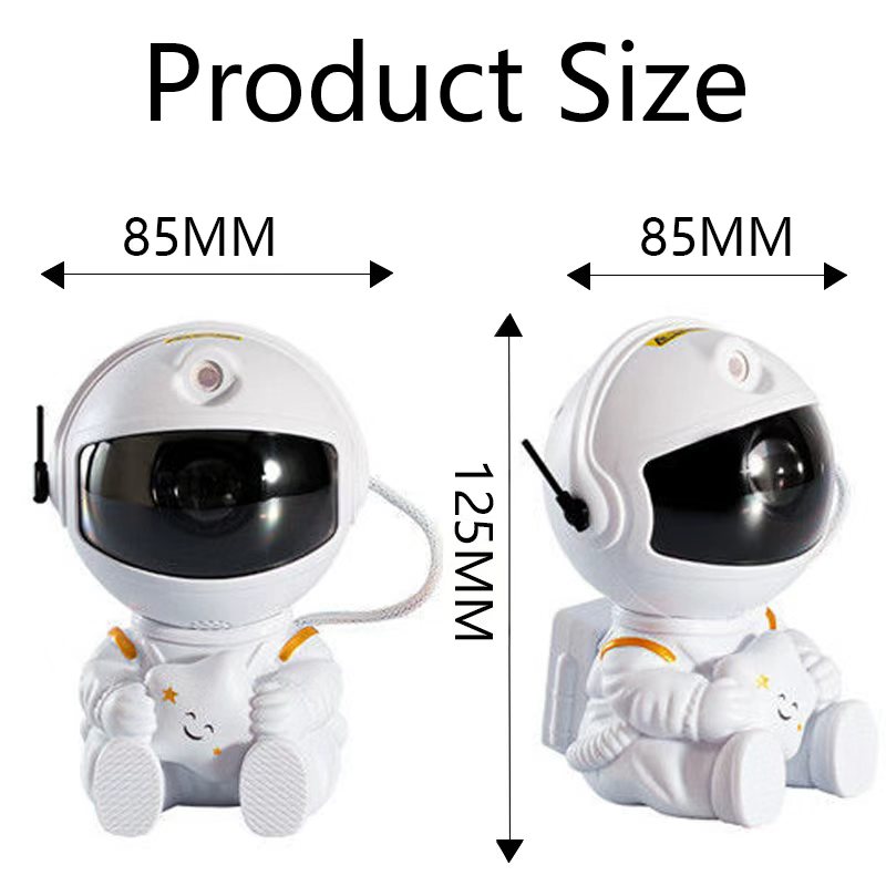 Astronaut Galaxy Light Aurora Projector with Remote for Bedroom Nebula Lamp