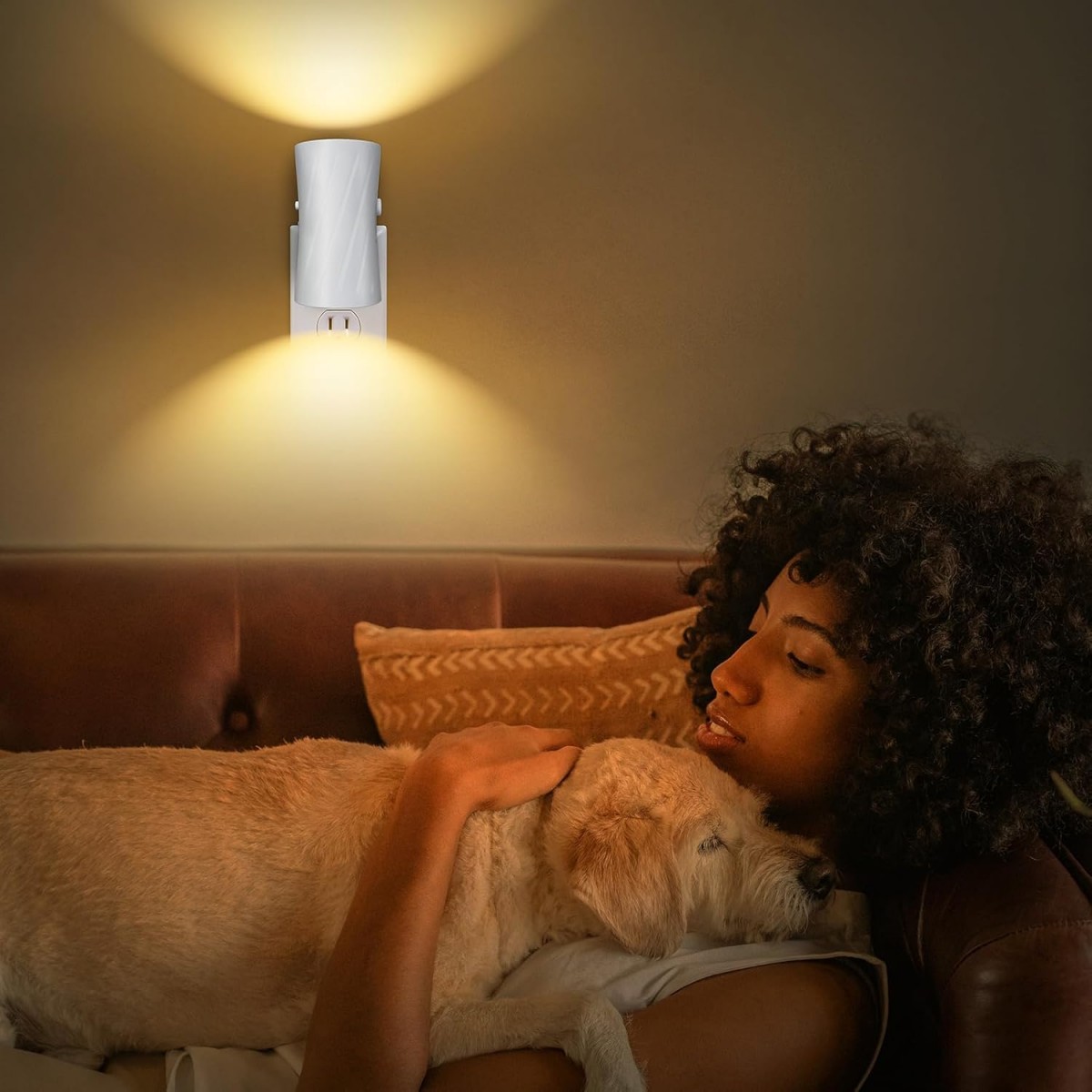 LED Plug in Night Light, Night Lights Plug into Wall with Light Sensor