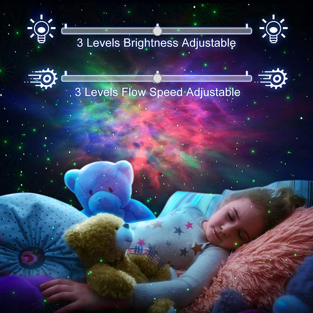Galaxy Star Nebula Projector Night Light for 홈 Party Decoration