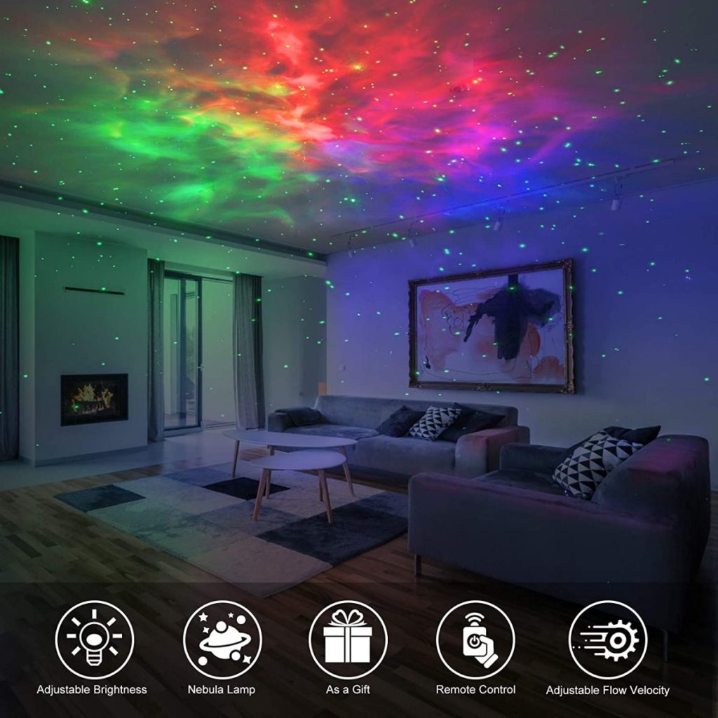 Galaxy Star Nebula Projector Night Light for Inicio Party Decoration