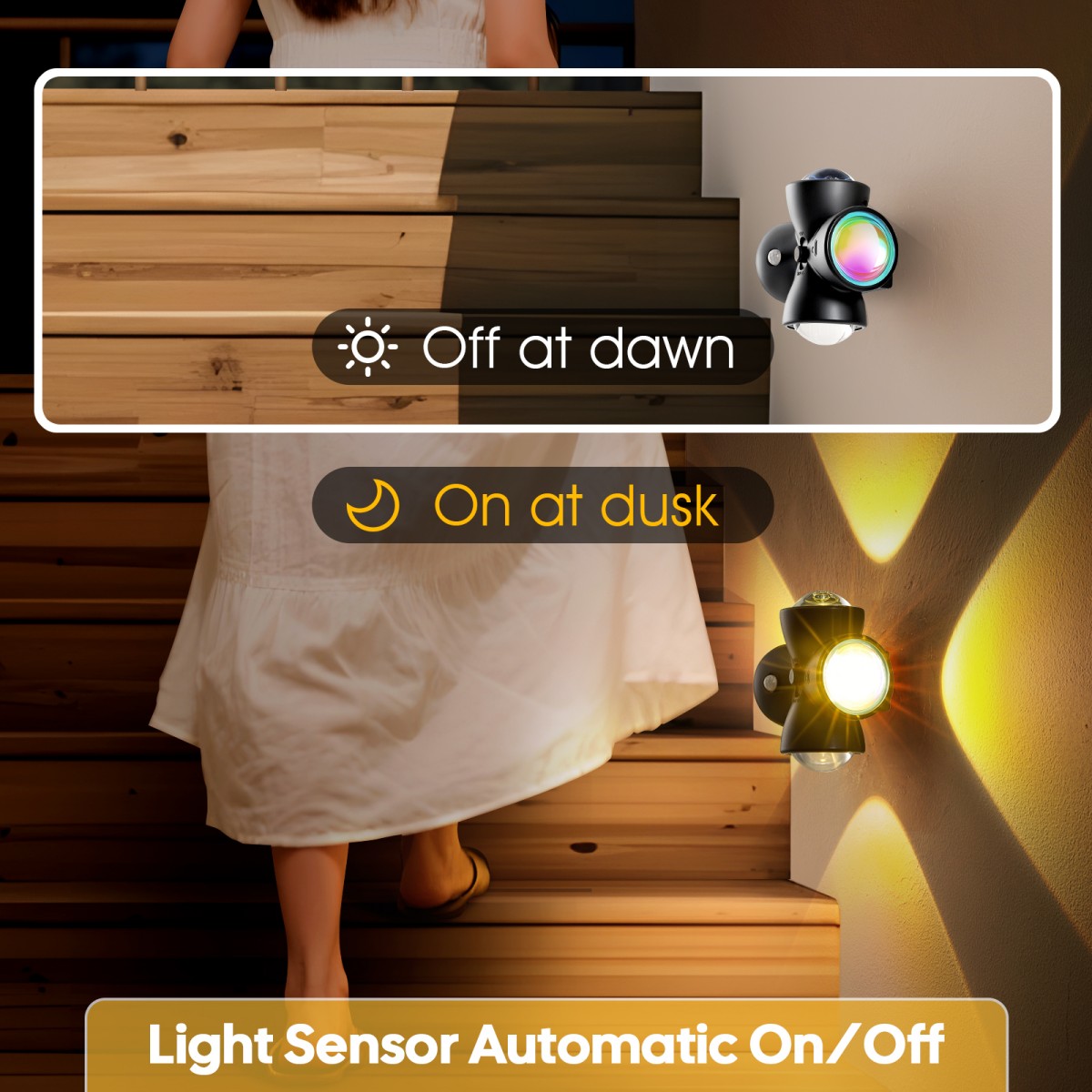 LED Motion Sensor Night Light